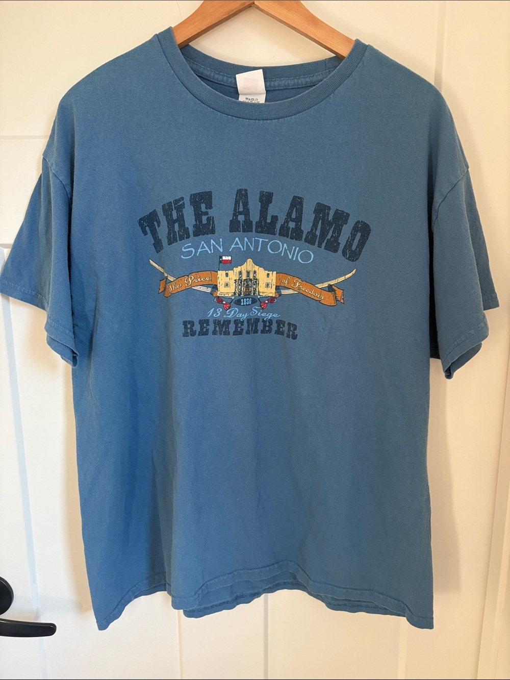Blue 100% Cotton Top - XL